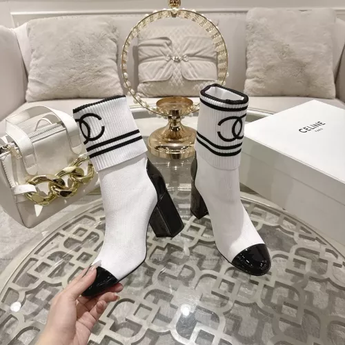 Replica Chanel Boots For Women #1388371 $112.00 USD for Wholesale