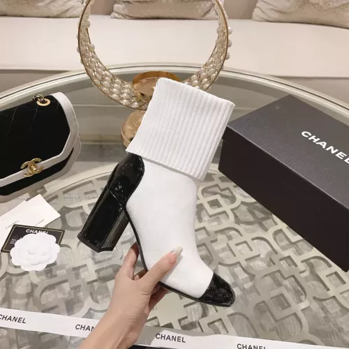 Replica Chanel Boots For Women #1388373 $112.00 USD for Wholesale