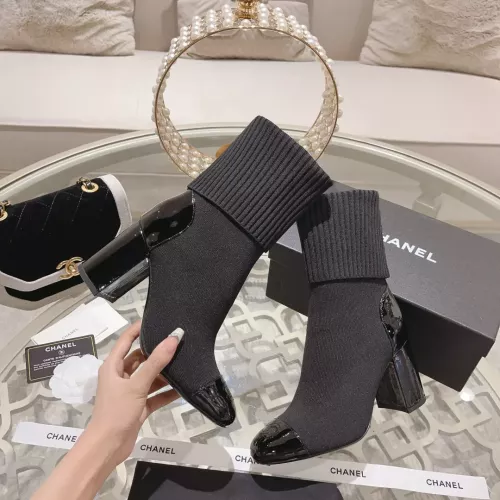 Replica Chanel Boots For Women #1388375 $112.00 USD for Wholesale