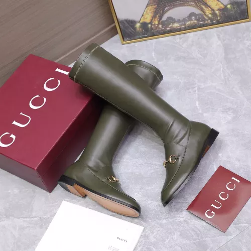 Replica Gucci Boots For Women #1388468 $135.00 USD for Wholesale