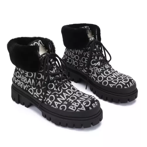 Dolce &amp; Gabbana D&amp;G Boots For Men #1388482 $132.00 USD, Wholesale Replica Dolce &amp; Gabbana D&amp;G Boots