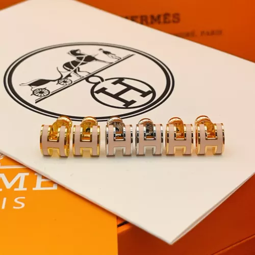 Replica Hermes Earrings For Women #1389228 $34.00 USD for Wholesale