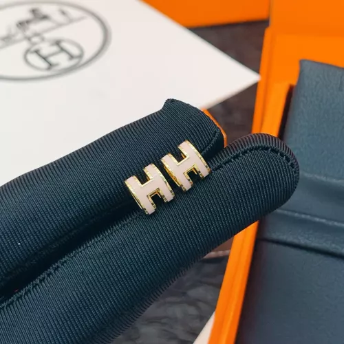 Replica Hermes Earrings For Women #1389228 $34.00 USD for Wholesale