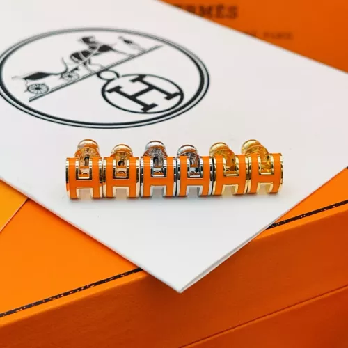 Replica Hermes Earrings For Women #1389232 $34.00 USD for Wholesale