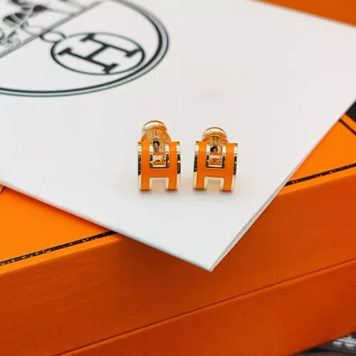 Replica Hermes Earrings For Women #1389233 $34.00 USD for Wholesale