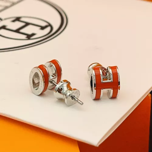Replica Hermes Earrings For Women #1389235 $34.00 USD for Wholesale