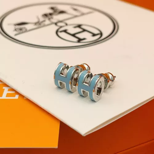Replica Hermes Earrings For Women #1389245 $34.00 USD for Wholesale