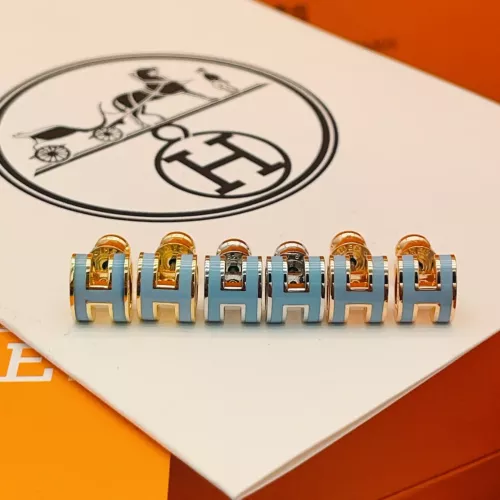 Replica Hermes Earrings For Women #1389246 $34.00 USD for Wholesale
