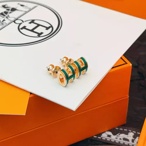 Replica Hermes Earrings For Women #1389249 $34.00 USD for Wholesale