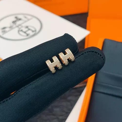 Replica Hermes Earrings For Women #1389252 $34.00 USD for Wholesale