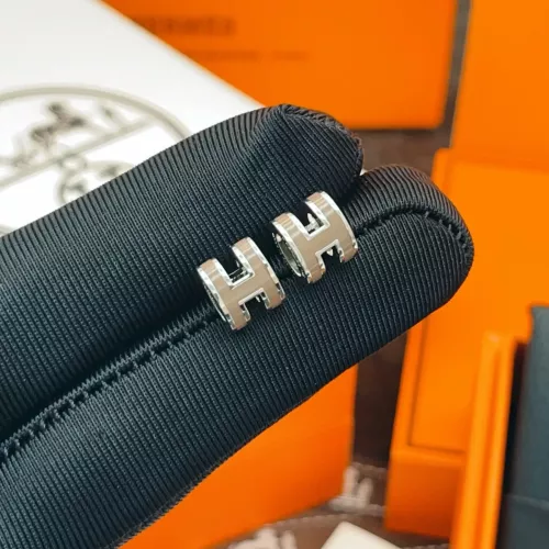 Replica Hermes Earrings For Women #1389254 $34.00 USD for Wholesale