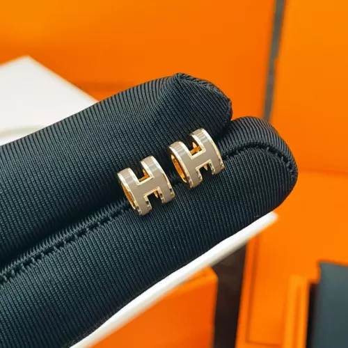 Replica Hermes Earrings For Women #1389255 $34.00 USD for Wholesale