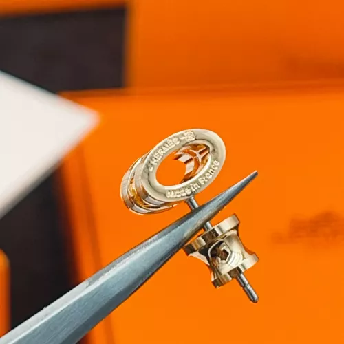 Replica Hermes Earrings For Women #1389255 $34.00 USD for Wholesale