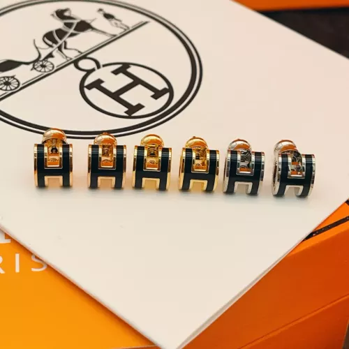 Replica Hermes Earrings For Women #1389258 $34.00 USD for Wholesale