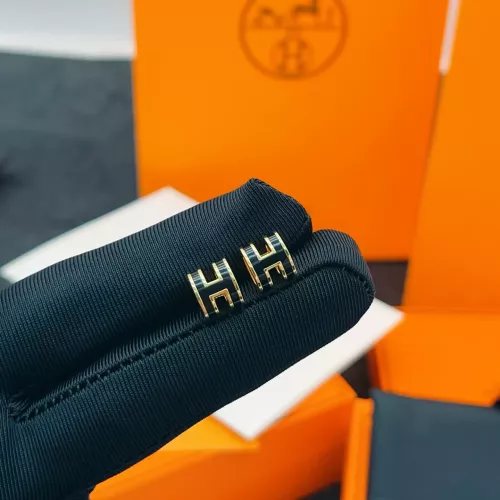 Replica Hermes Earrings For Women #1389260 $34.00 USD for Wholesale