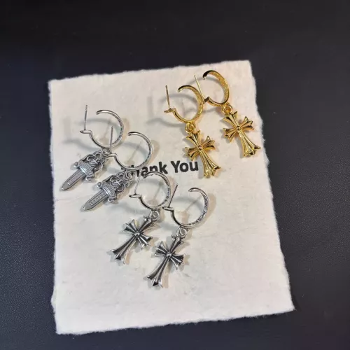 Replica Chrome Hearts Earrings For Unisex #1389460 $29.00 USD for Wholesale