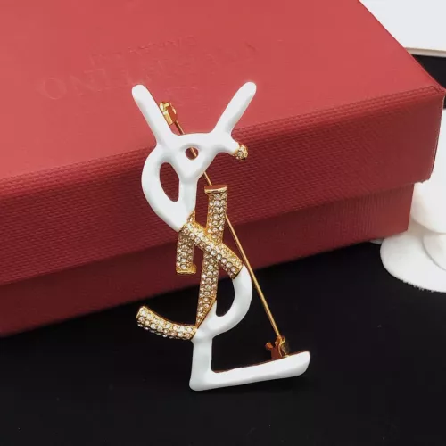 Yves Saint Laurent Brooches For Women #1389543 $29.00 USD, Wholesale Replica Yves Saint Laurent Brooches