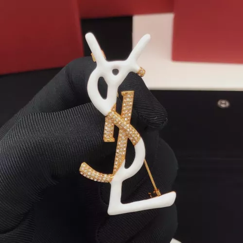Replica Yves Saint Laurent Brooches For Women #1389543 $29.00 USD for Wholesale