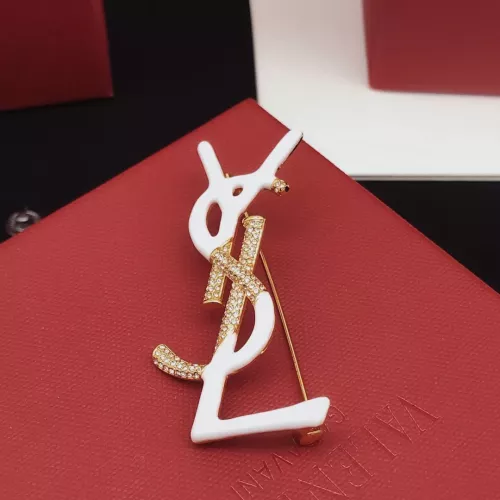 Replica Yves Saint Laurent Brooches For Women #1389543 $29.00 USD for Wholesale