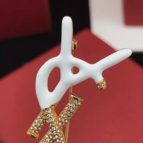 Replica Yves Saint Laurent Brooches For Women #1389543 $29.00 USD for Wholesale
