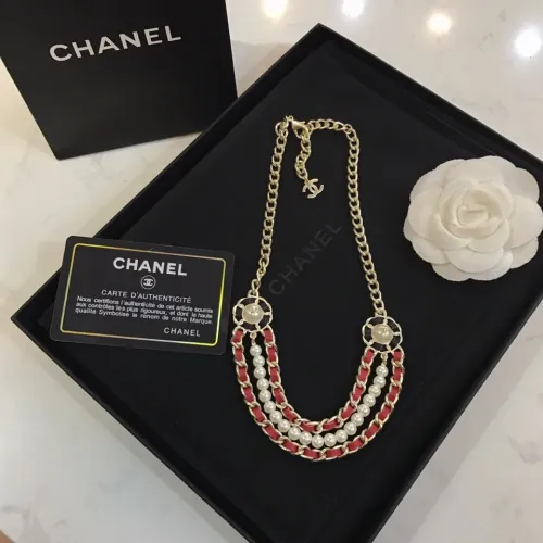 Replica Chanel Necklaces For Women #1390603 $42.00 USD for Wholesale