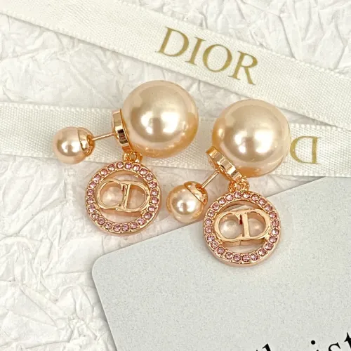 Replica Christian Dior Earrings For Women #1390826 $32.00 USD for Wholesale