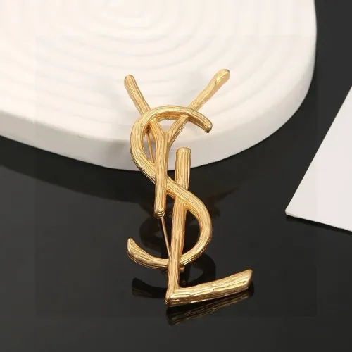Yves Saint Laurent Brooches For Women #1390998 $27.00 USD, Wholesale Replica Yves Saint Laurent Brooches