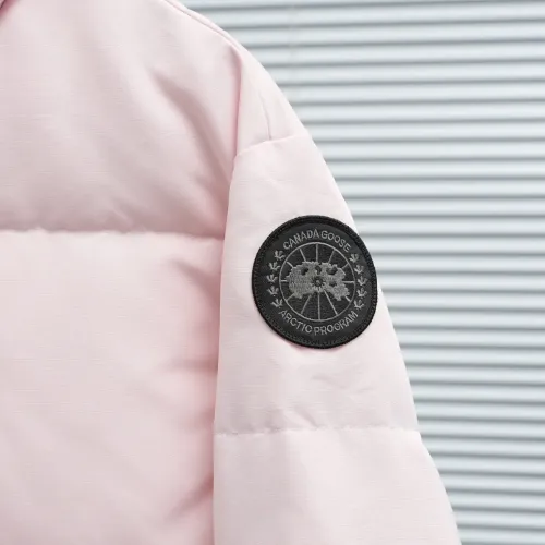 Replica Canada Goose Down Feather Coat Long Sleeved For Women #1391054 $172.00 USD for Wholesale