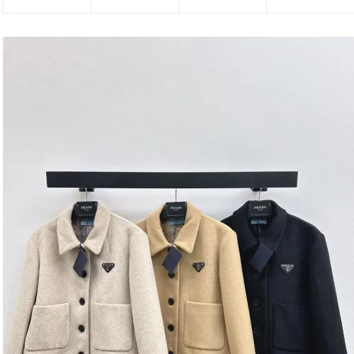 Replica Prada Jackets Long Sleeved For Women #1391127 $140.00 USD for Wholesale