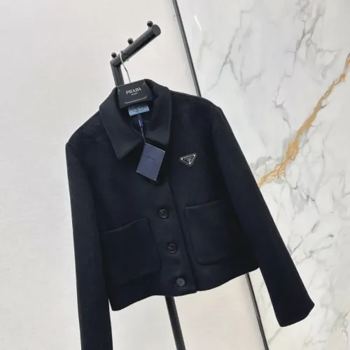 Replica Prada Jackets Long Sleeved For Women #1391128 $140.00 USD for Wholesale