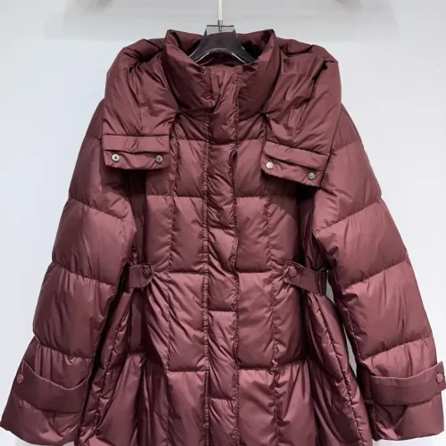 Prada Down Feather Coat Long Sleeved For Women #1391146 $128.00 USD, Wholesale Replica Prada Down Feather Coat