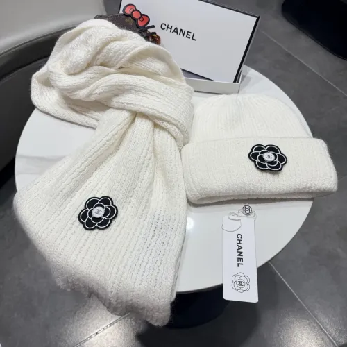 Replica Chanel Hat and Scarf Set #1391451 $64.00 USD for Wholesale