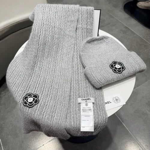 Replica Chanel Hat and Scarf Set #1391452 $64.00 USD for Wholesale