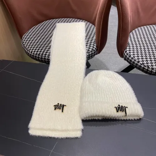 Replica Christian Dior Hat and Scarf Set #1391458 $52.00 USD for Wholesale