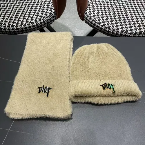 Christian Dior Hat and Scarf Set #1391461 $52.00 USD, Wholesale Replica Christian Dior Hat and Scarf and Glove Set
