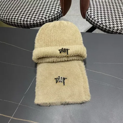 Replica Christian Dior Hat and Scarf Set #1391461 $52.00 USD for Wholesale