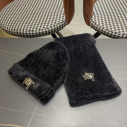 Christian Dior Hat and Scarf Set #1391462 $52.00 USD, Wholesale Replica Christian Dior Hat and Scarf and Glove Set
