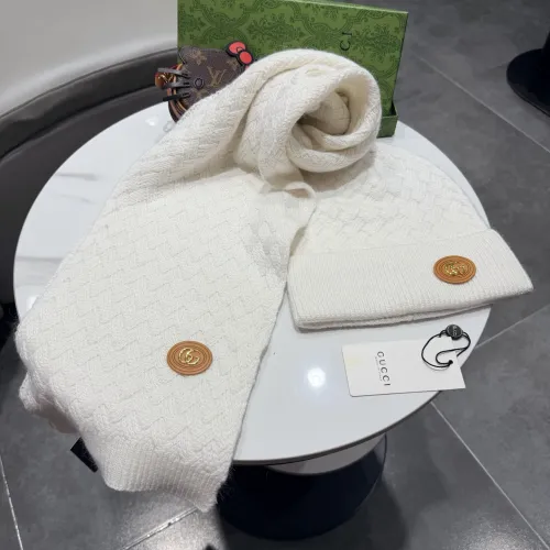 Replica Gucci Hat and Scarf Set #1391499 $64.00 USD for Wholesale