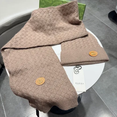 Replica Gucci Hat and Scarf Set #1391501 $64.00 USD for Wholesale