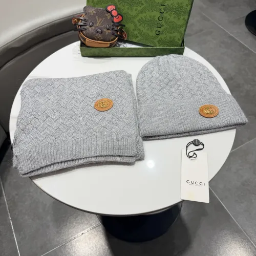 Replica Gucci Hat and Scarf Set #1391503 $64.00 USD for Wholesale