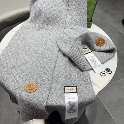 Replica Gucci Hat and Scarf Set #1391503 $64.00 USD for Wholesale
