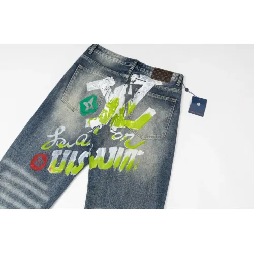 Replica Louis Vuitton LV Jeans For Unisex #1391531 $80.00 USD for Wholesale
