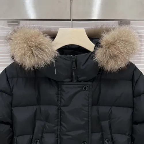 Replica Moncler Down Feather Coat Long Sleeved For Women #1391814 $287.60 USD for Wholesale