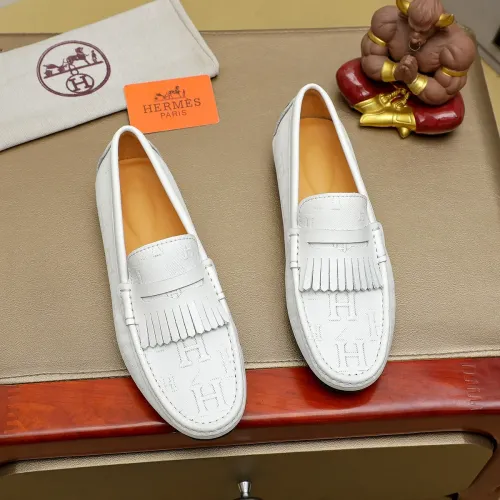 Hermes Leather Shoes For Men #1391860 $72.00 USD, Wholesale Replica Hermes Leather Shoes