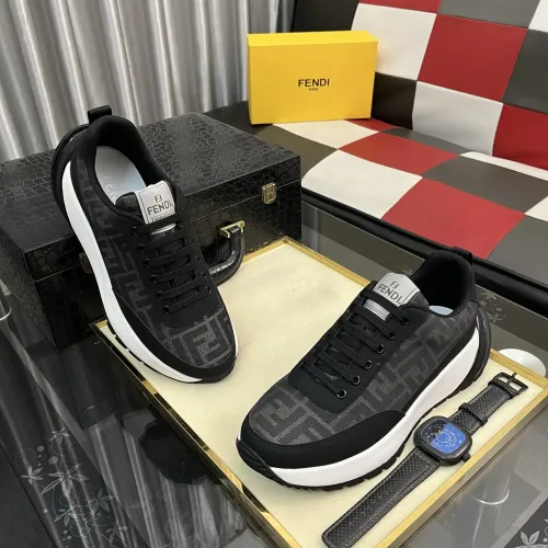 Replica Fendi Casual Shoes For Men #1391886 $85.00 USD for Wholesale