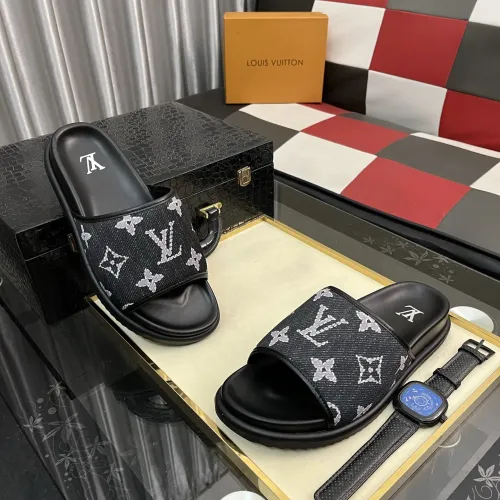 Replica Louis Vuitton Slippers For Men #1392033 $64.00 USD for Wholesale