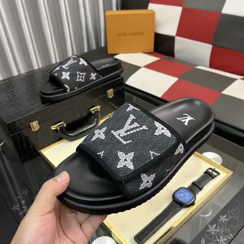 Replica Louis Vuitton Slippers For Men #1392035 $64.00 USD for Wholesale