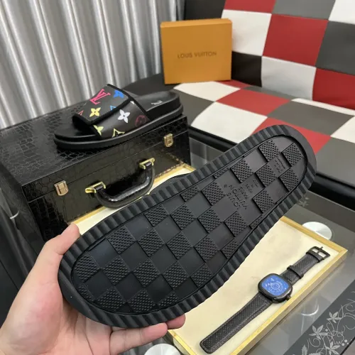 Replica Louis Vuitton Slippers For Men #1392037 $64.00 USD for Wholesale