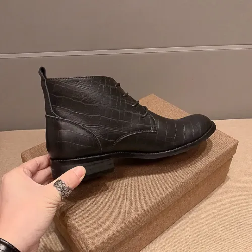 Replica Hermes Boots For Men #1392041 $92.00 USD for Wholesale