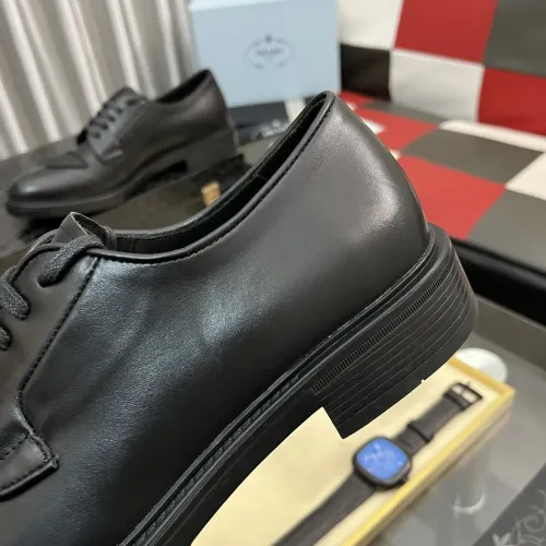 Replica Prada Leather Shoes For Men #1392042 $115.00 USD for Wholesale